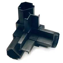 Fiberglass Reinforced Nylon Corner Joint for PTT140-25 Profile