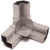 Blunted Corner Joint for PS150-25 Profile